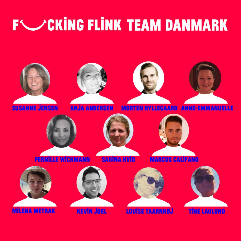 Fucking Flink Team Danmark m. spillere